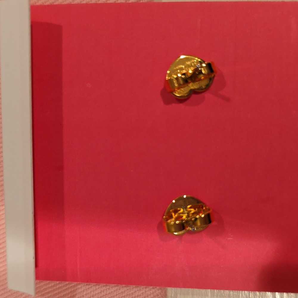 Kate Spade Gold Flower Earrings - Picture 3 of 4